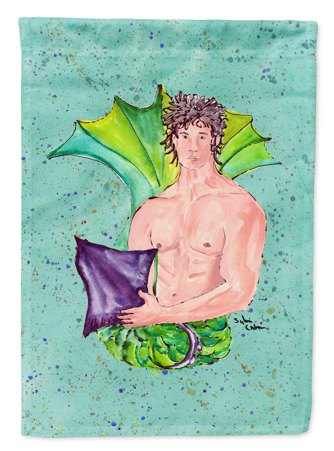 Merman Merman Flag Garden Size.