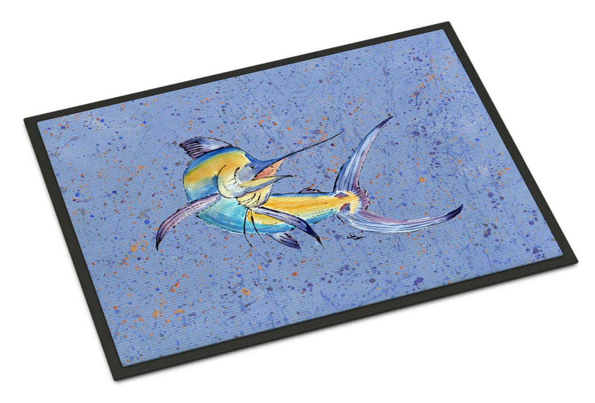 Blue Marlin Indoor or Outdoor Mat 24x36 - the-store.com