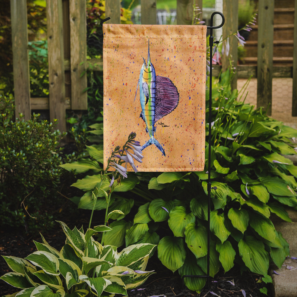 Fish Sailfish Flag Garden Size.