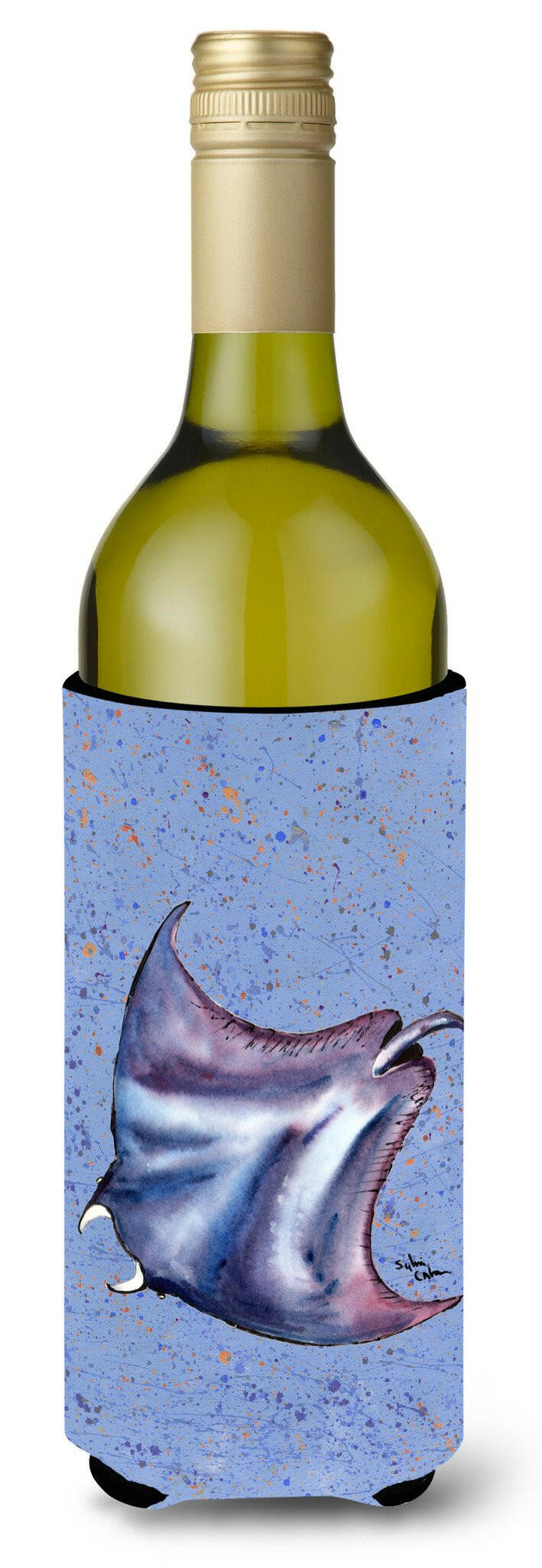 Stingray Stingray Wine Bottle Beverage Insulator Beverage Insulator Hugger by Caroline's Treasures