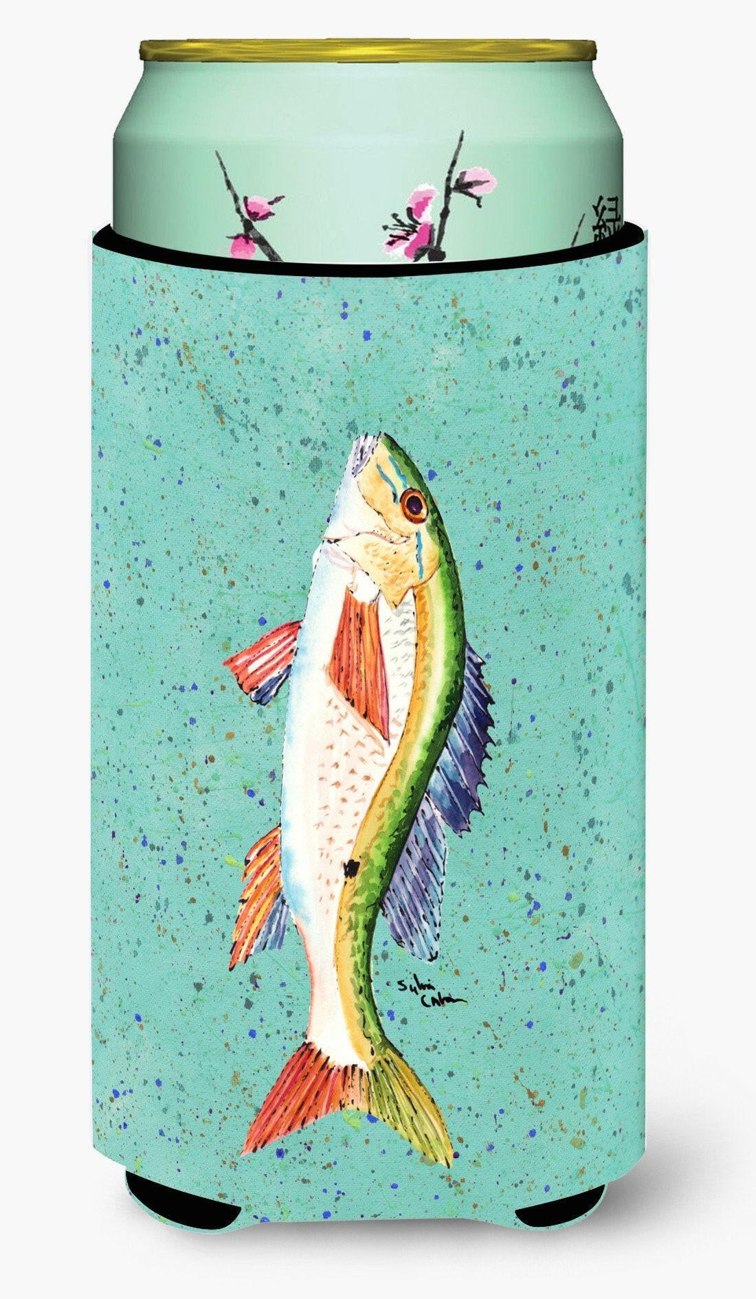 Fish Mutton Snapper  Tall Boy Beverage Insulator Beverage Insulator Hugger by Caroline's Treasures