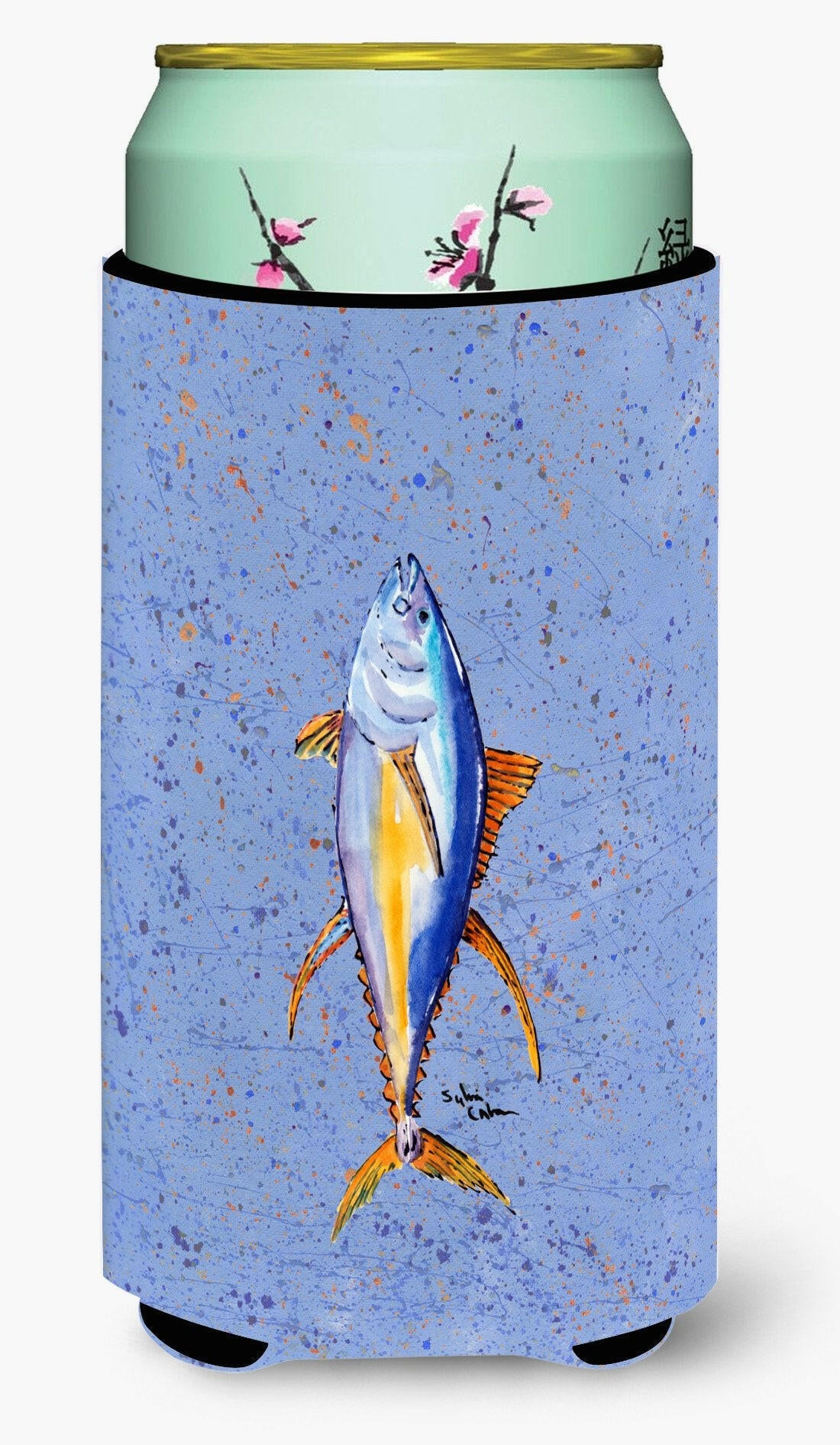 Fish Tuna  Tall Boy Beverage Insulator Beverage Insulator Hugger by Caroline's Treasures