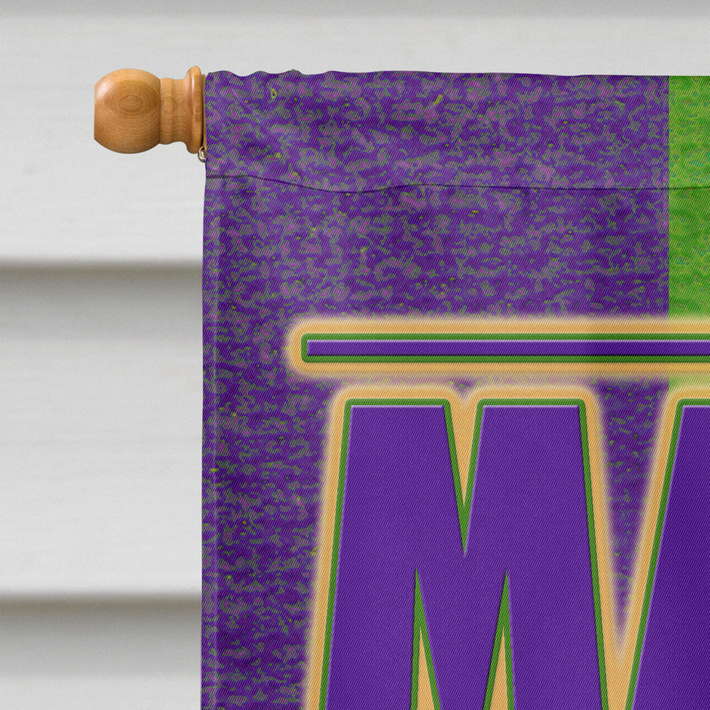 Mardi Gras Flag Canvas House Size  the-store.com.