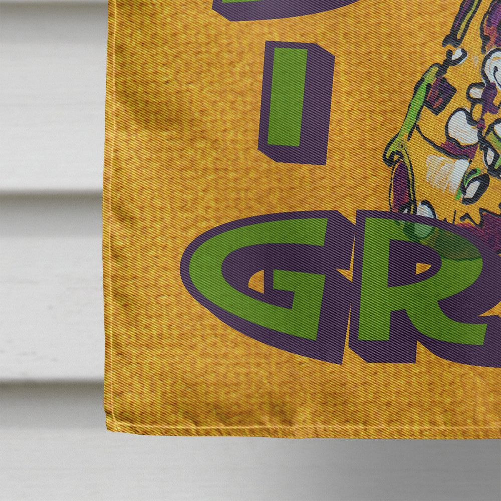 Mardi Gras Flag Canvas House Size  the-store.com.