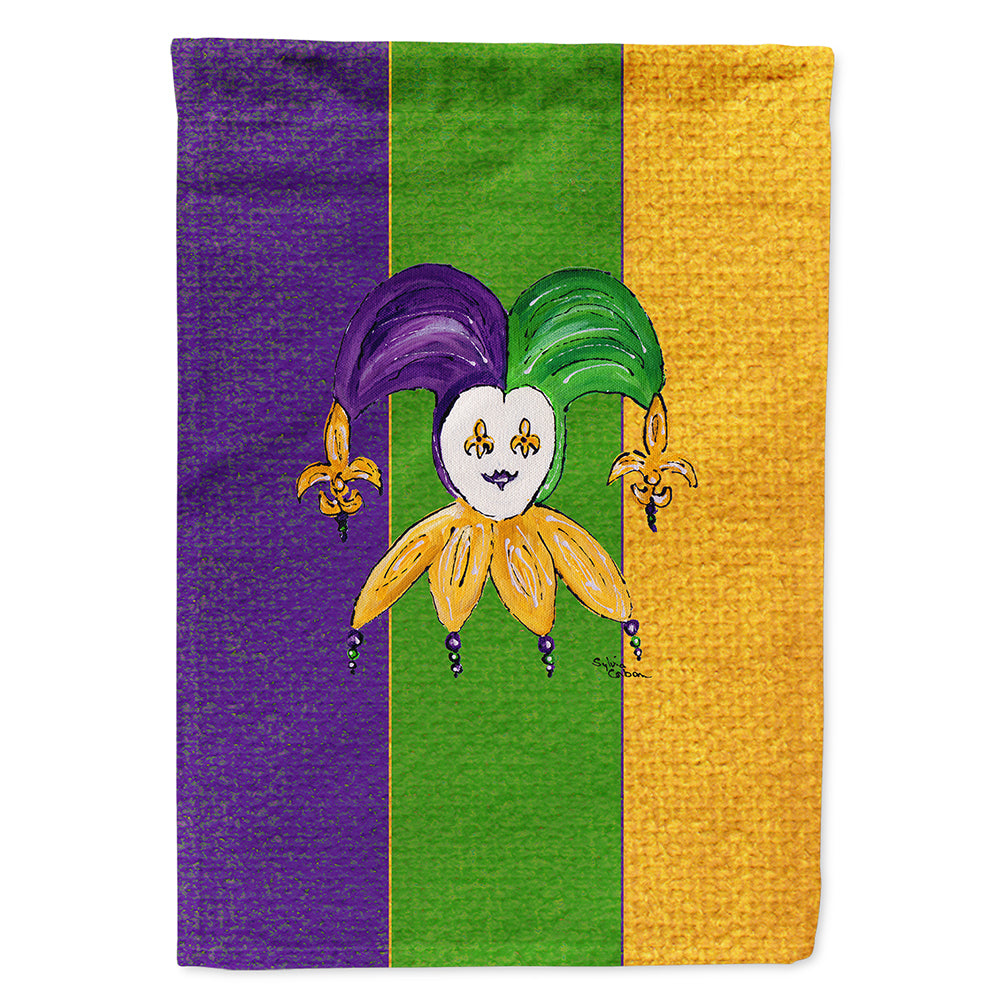 Mardi Gras Flag Canvas House Size  the-store.com.