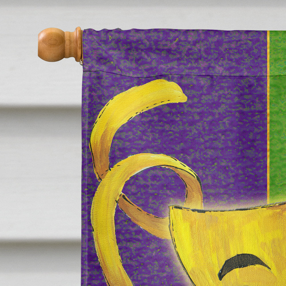 Mardi Gras Flag Canvas House Size  the-store.com.