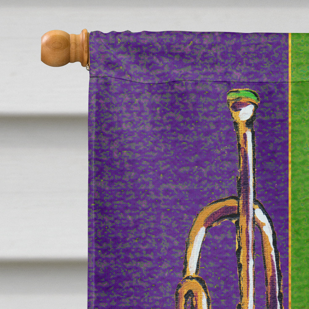 Mardi Gras Flag Canvas House Size  the-store.com.