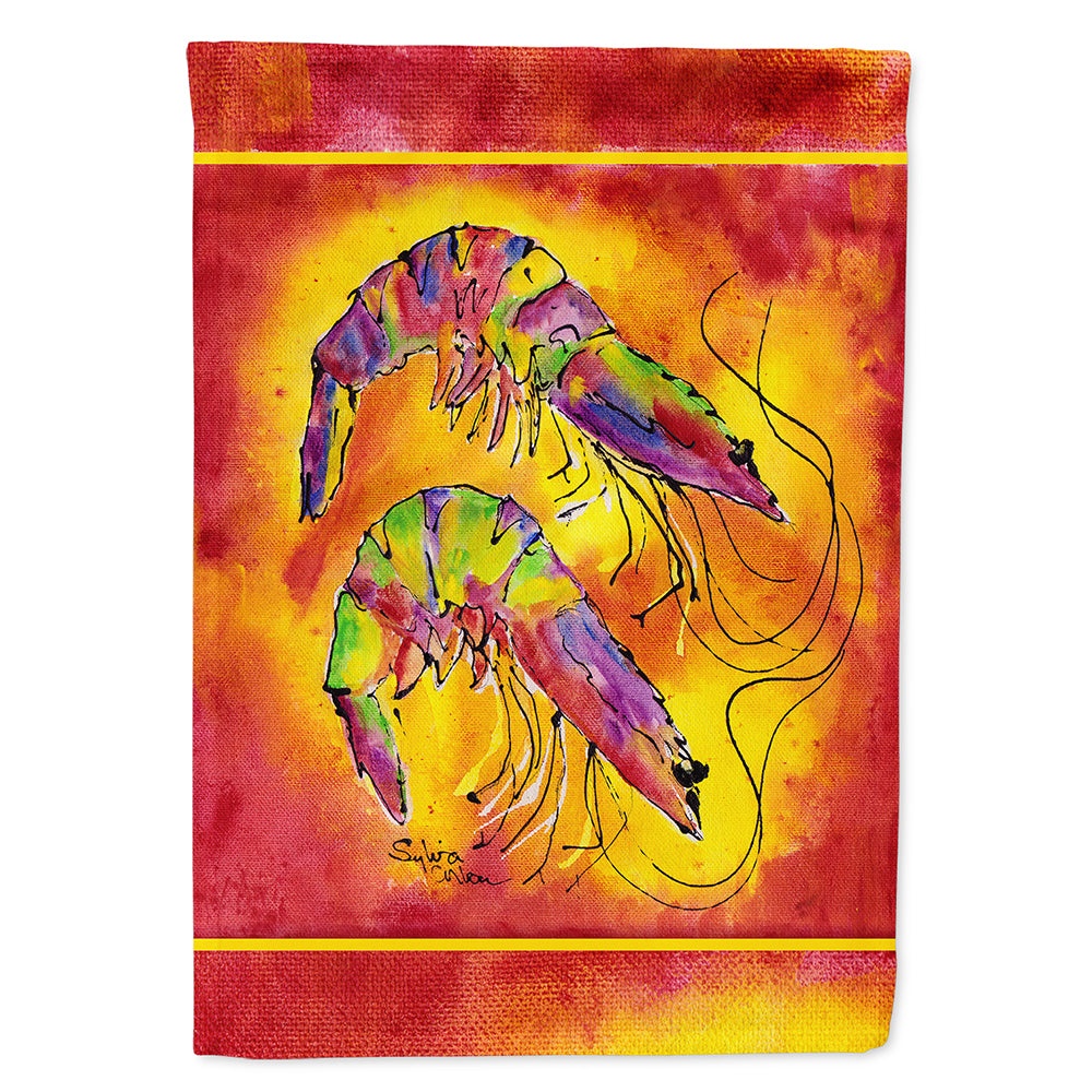 Shrimp  Flag Canvas House Size  the-store.com.