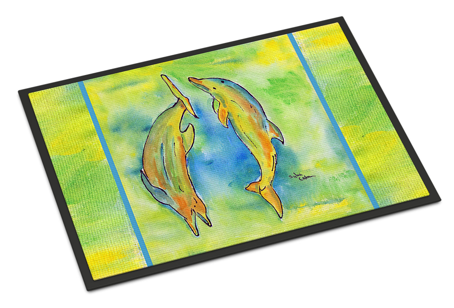 Dolphin Indoor or Outdoor Mat 18x27 8380 Doormat - the-store.com