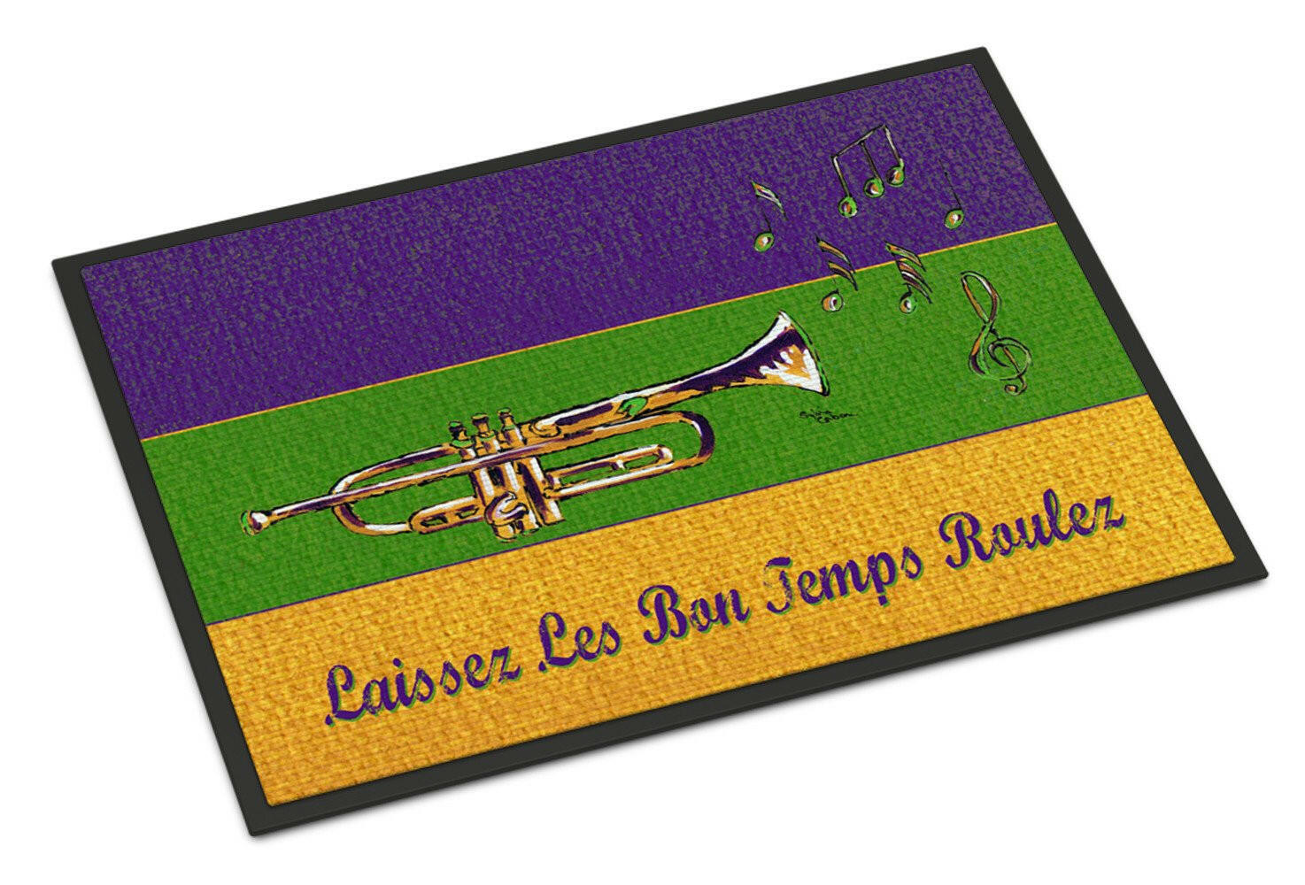 Mardi Gras Indoor or Outdoor Mat 24x36 Doormat - the-store.com