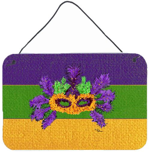 Mardi Gras Aluminium Metal Wall or Door Hanging Prints by Caroline&#39;s Treasures