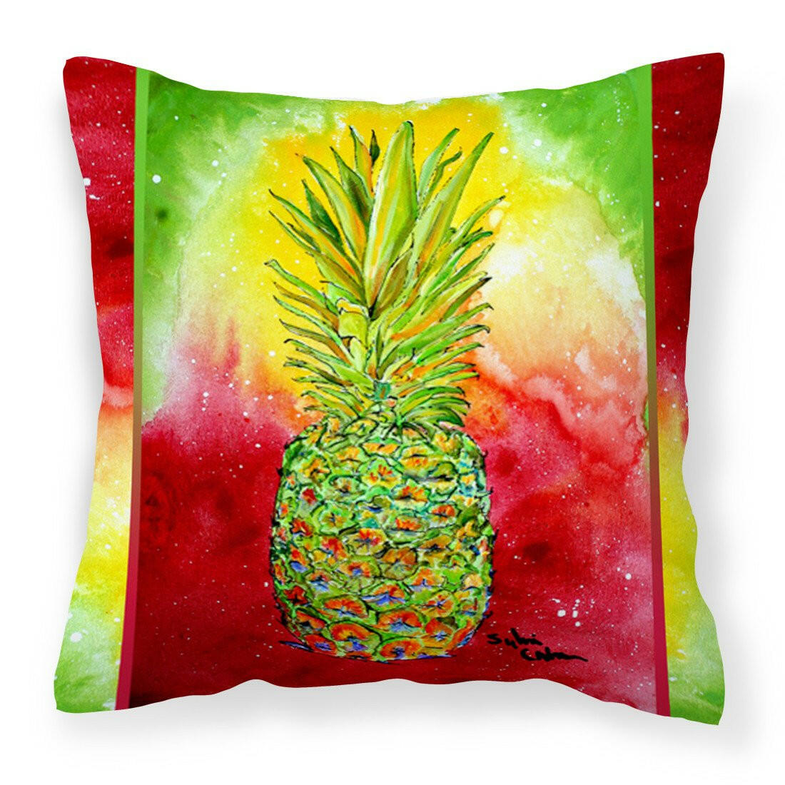 Pineapple Fabric Decorative Pillow 8395PW1414 - the-store.com