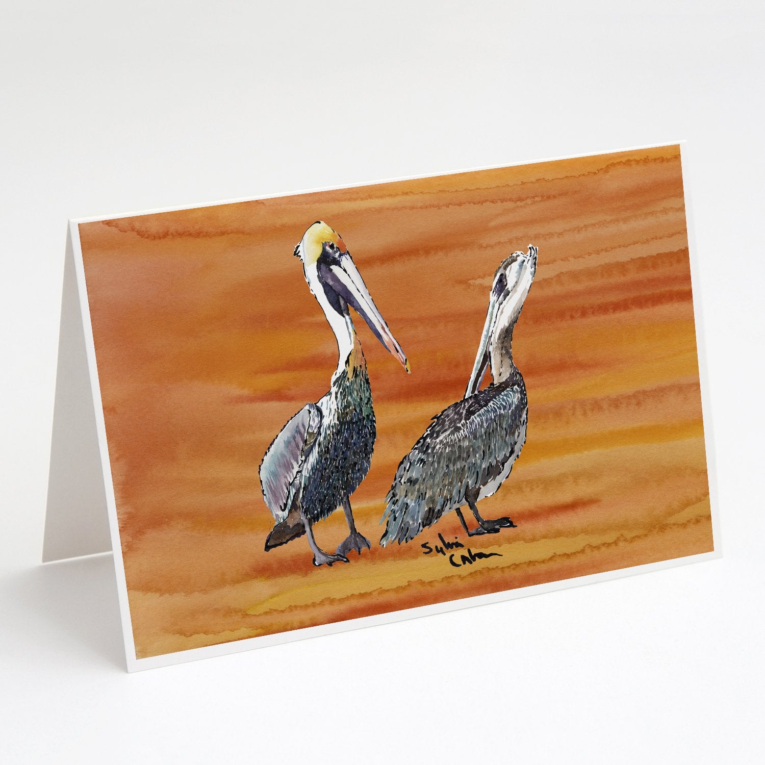 Buy this Brown Pelican Hot and Spicy Greeting Cards and Envelopes Pack of 8