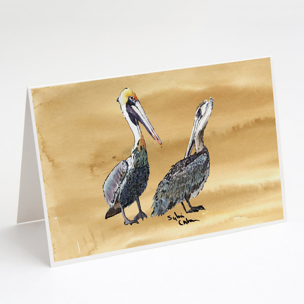 Buy this Pelican Sandy Beach Greeting Cards and Envelopes Pack of 8