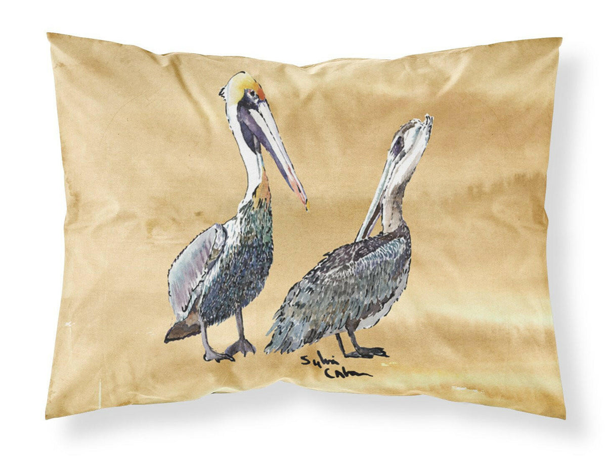 Pelican Moisture wicking Fabric standard pillowcase by Caroline&#39;s Treasures