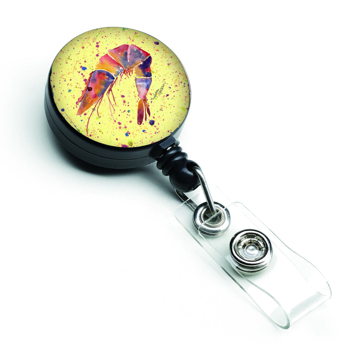 Shrimp Retractable Badge Reel 8454BR  the-store.com.