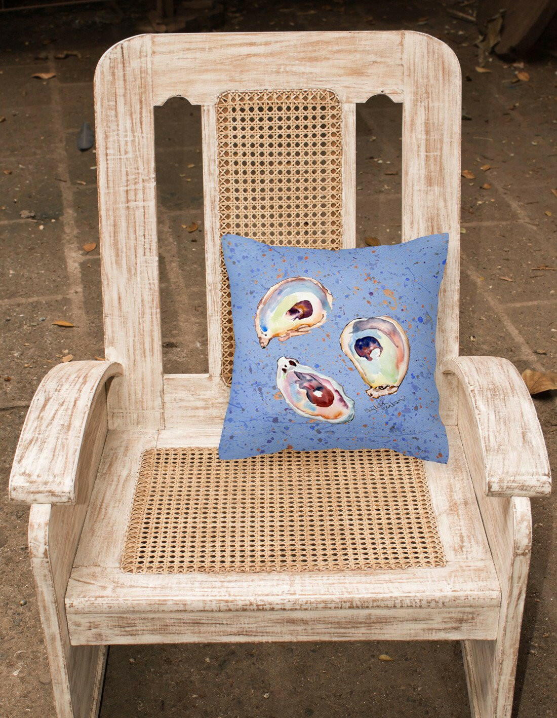 Oyster Decorative   Canvas Fabric Pillow - the-store.com