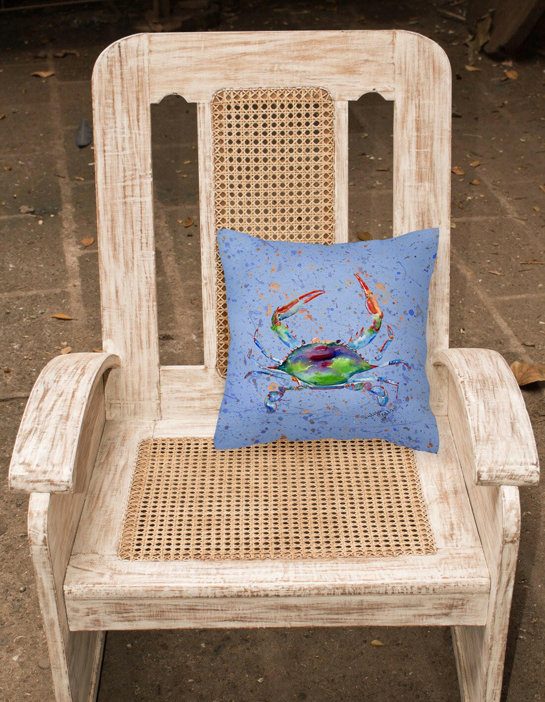 Crab Decorative   Canvas Fabric Pillow - the-store.com