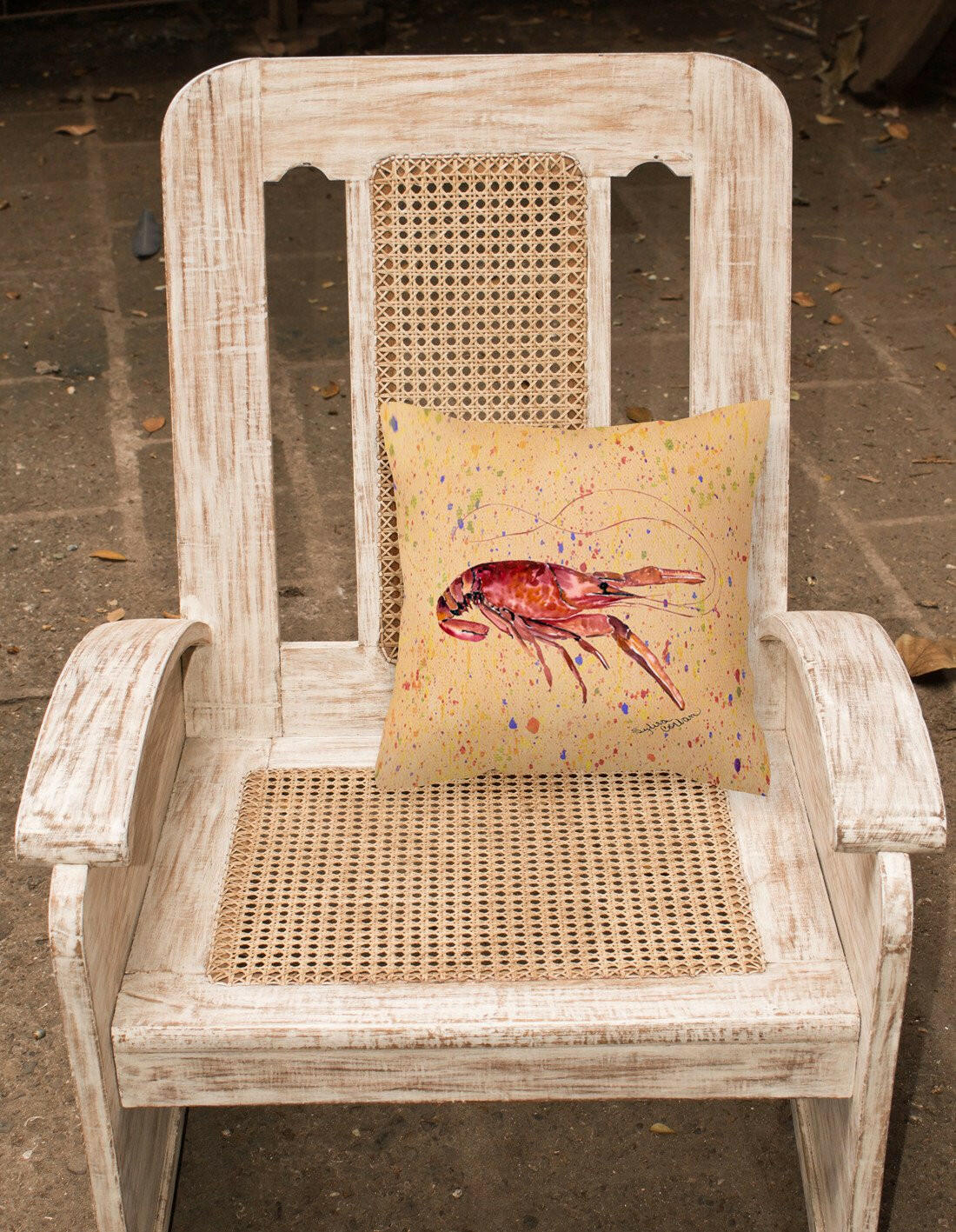 Crawfish Decorative   Canvas Fabric Pillow - the-store.com