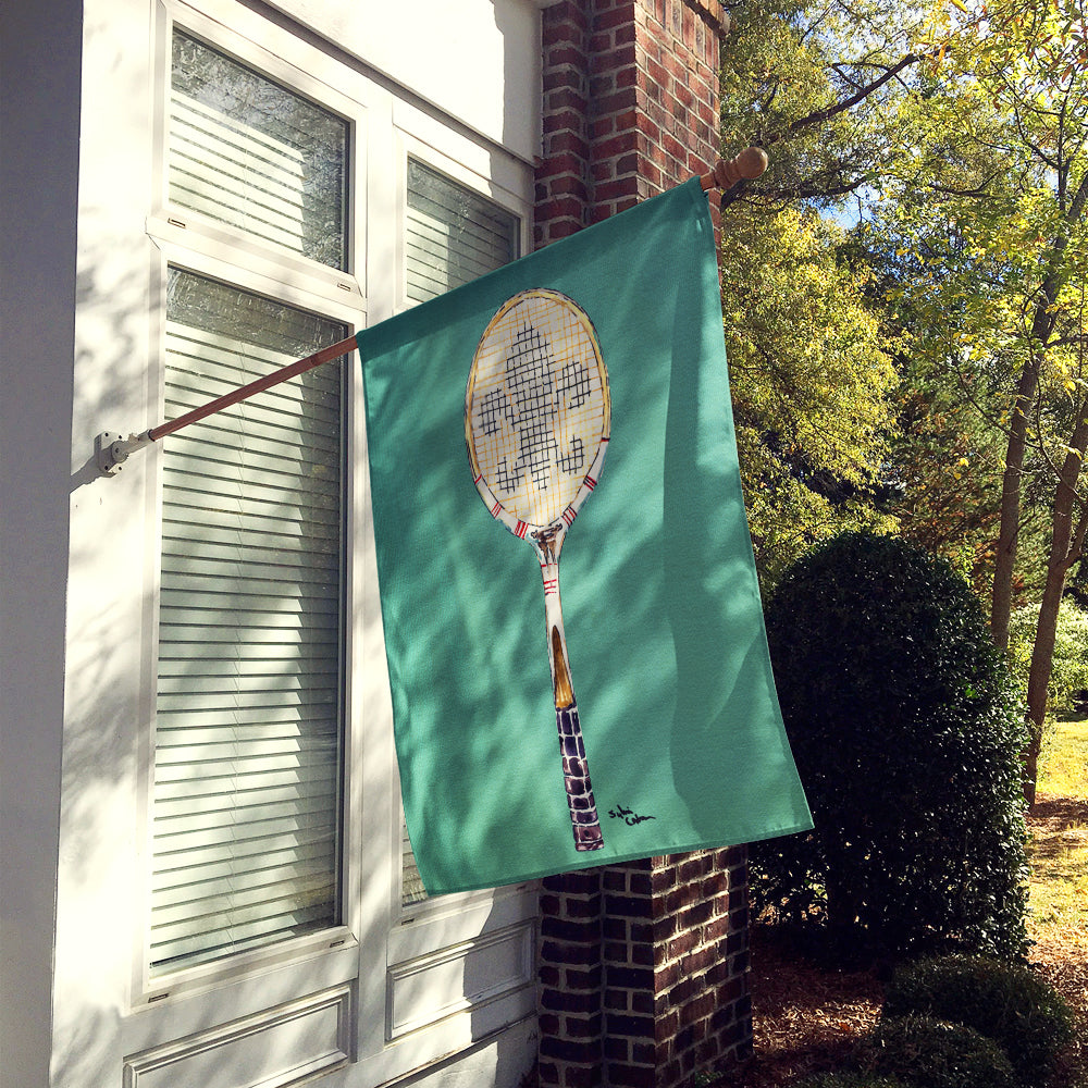 Tennis Fleur de lis Flag Canvas House Size  the-store.com.