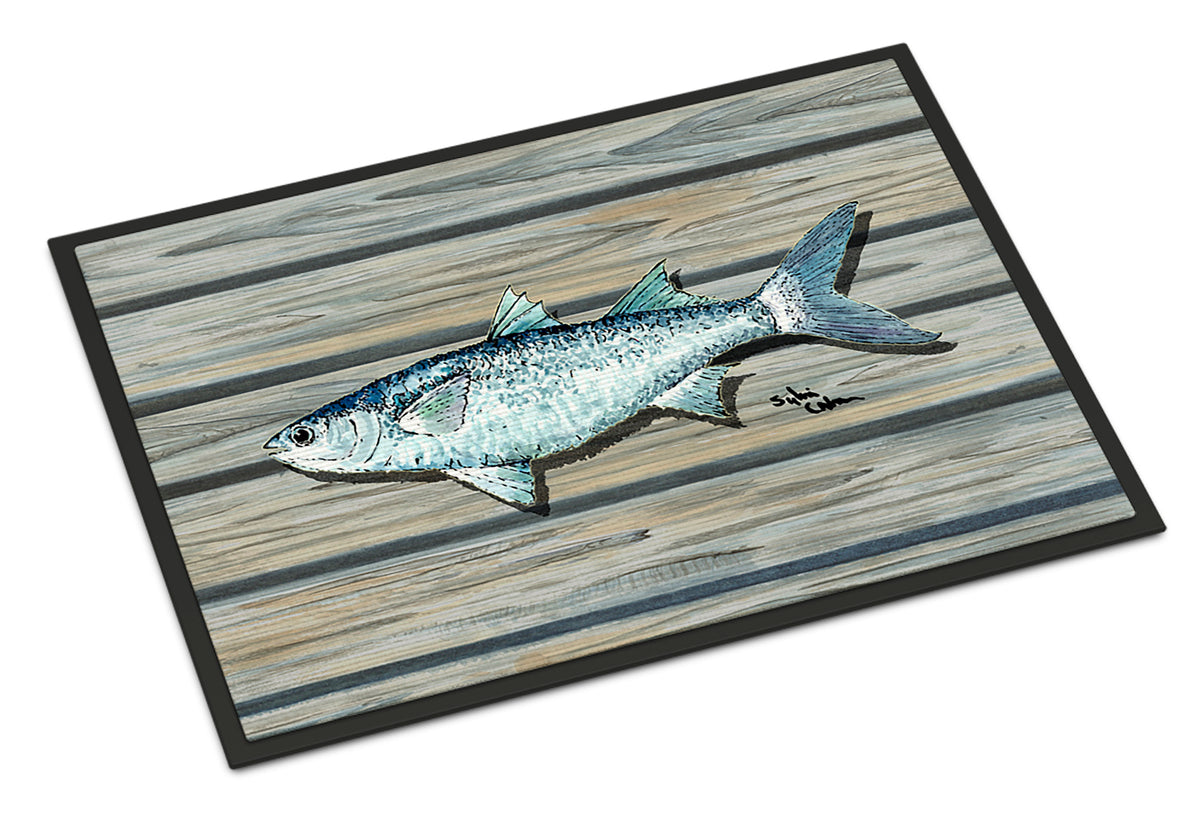 Fish Mullet Indoor or Outdoor Mat 18x27 8490 Doormat - the-store.com