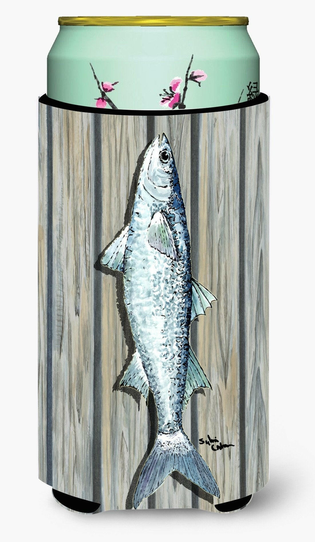 Fish Mullet  Tall Boy Beverage Insulator Beverage Insulator Hugger by Caroline&#39;s Treasures