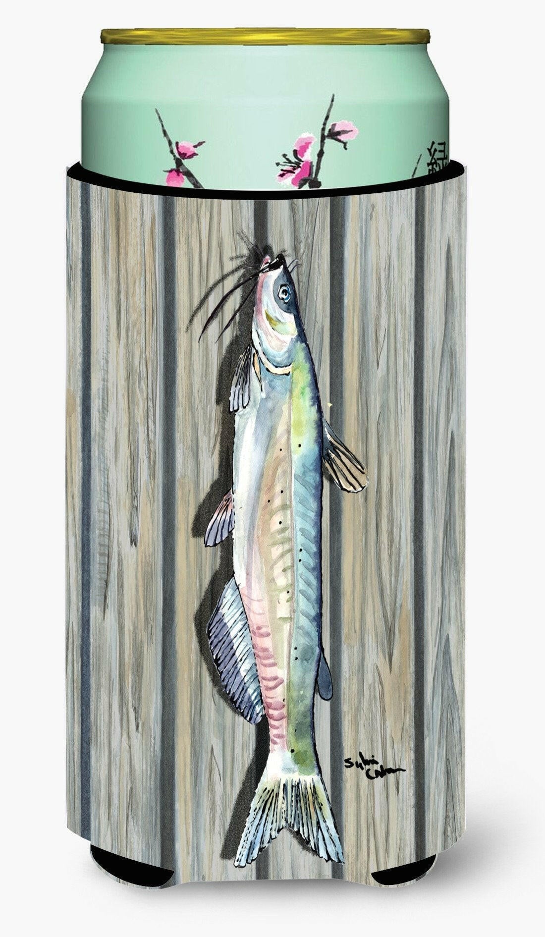 Fish Catfish  Tall Boy Beverage Insulator Beverage Insulator Hugger by Caroline's Treasures