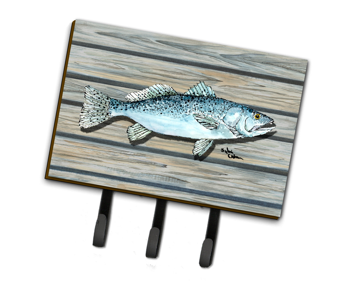 Fish Speckled Trout Leash or Key Holder  the-store.com.