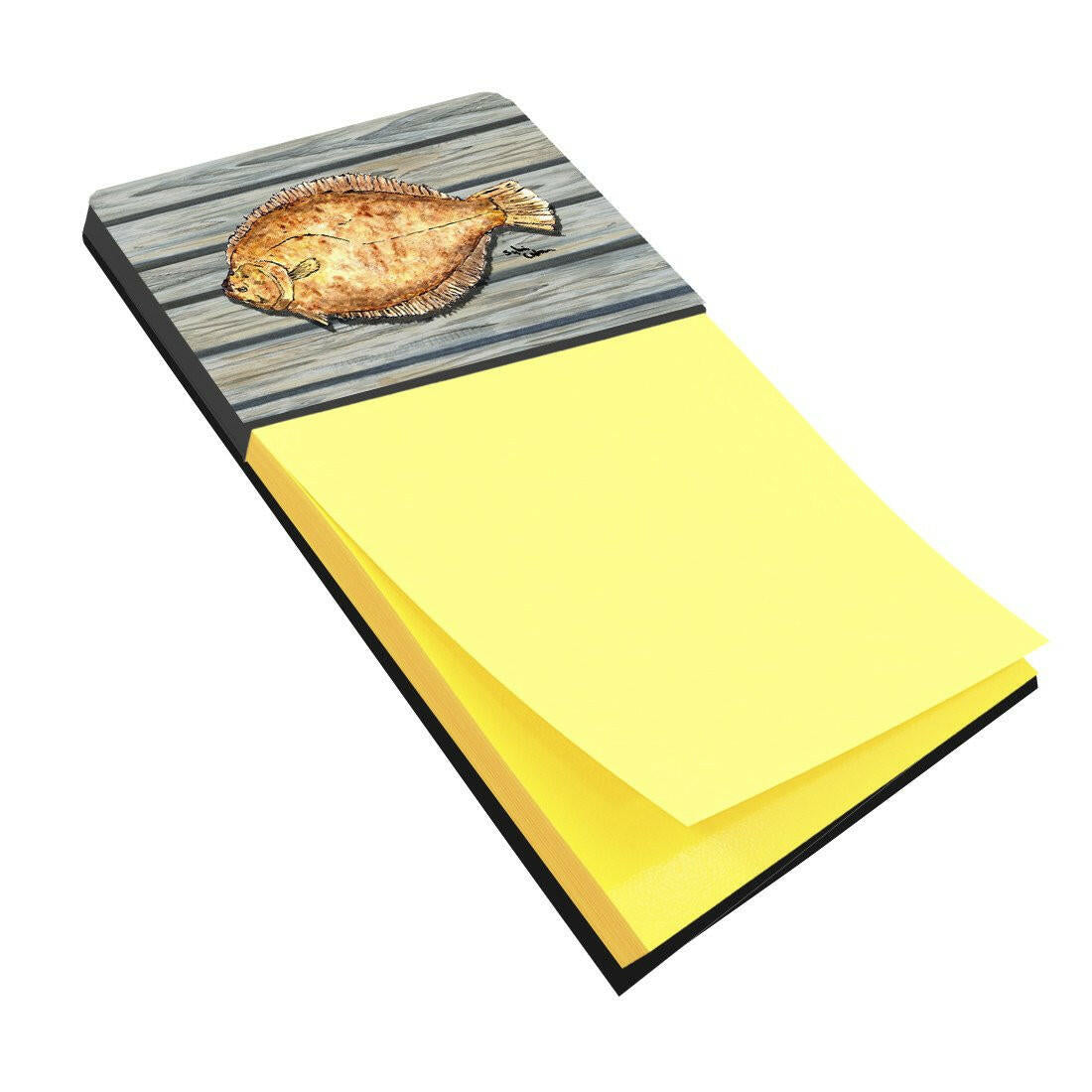 Fish Flounder Refiillable Sticky Note Holder or Postit Note Dispenser 8495SN by Caroline&#39;s Treasures