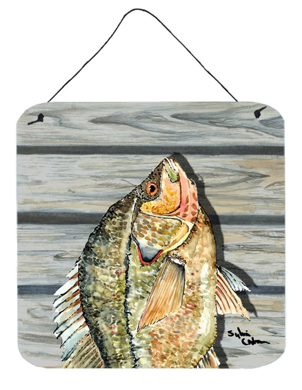 Croppie Aluminium Metal Wall or Door Hanging Prints by Caroline's Treasures