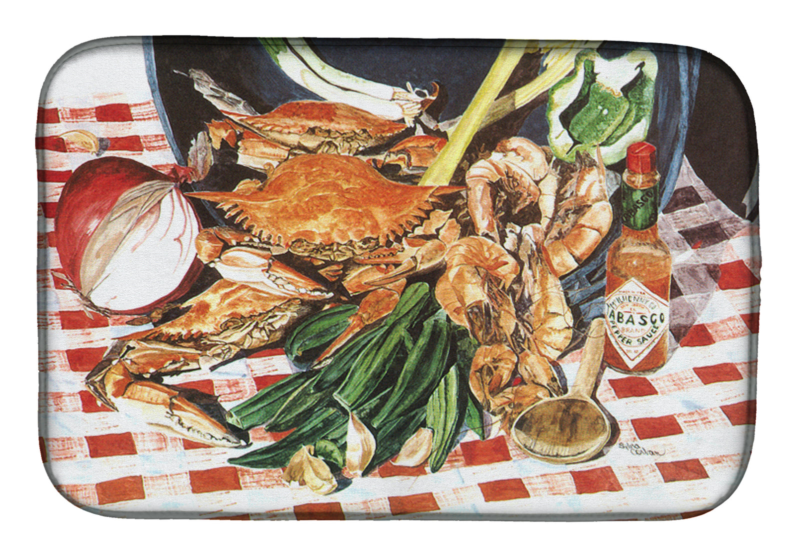 Crab Boil Dish Drying Mat 8537DDM  the-store.com.