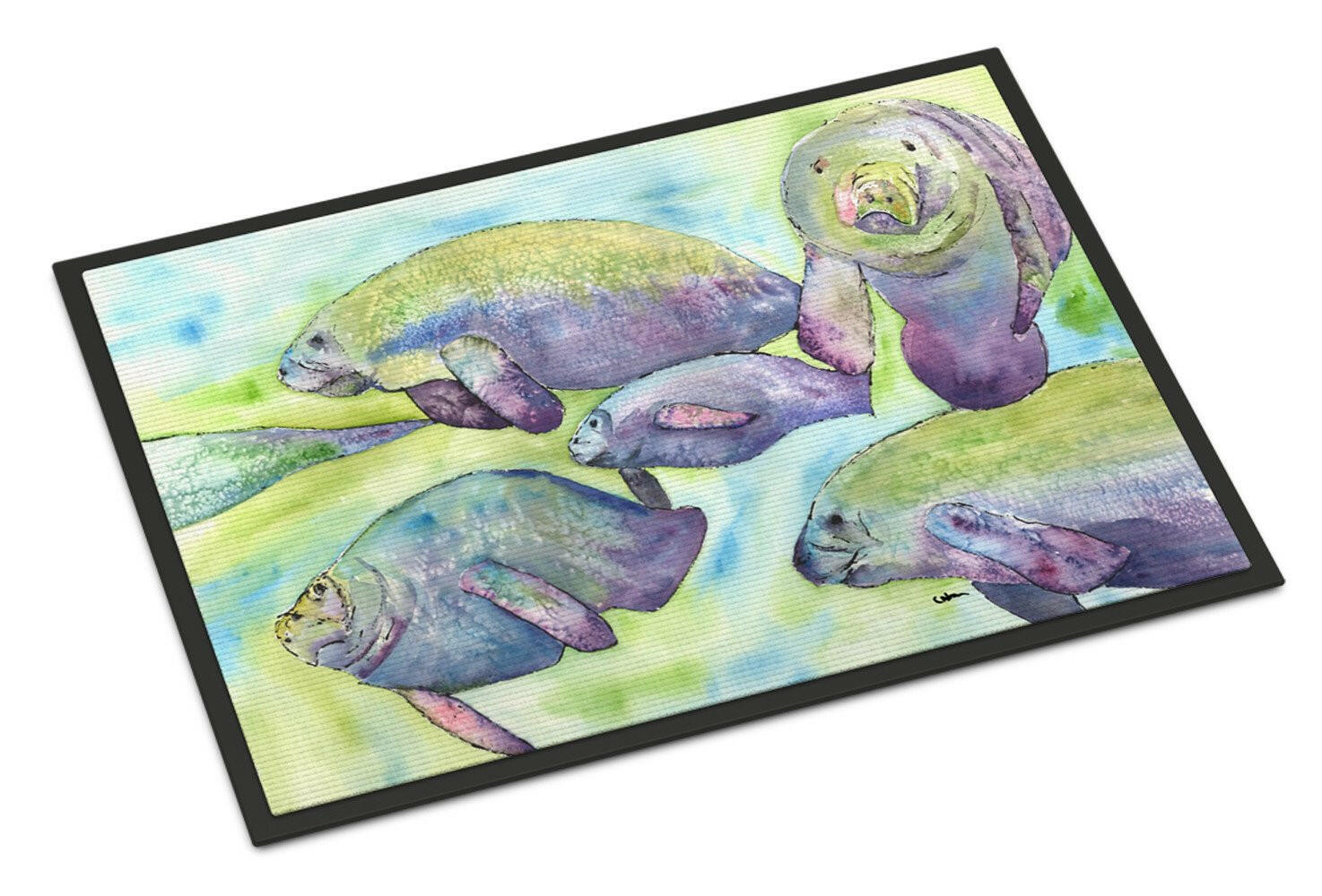 Manatee  Indoor or Outdoor Mat 24x36 8544 Doormat - the-store.com