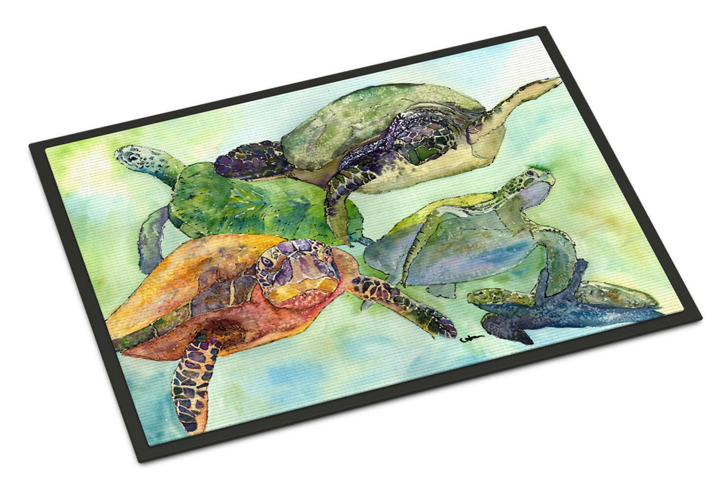 Turtle  Indoor or Outdoor Mat 24x36 Doormat - the-store.com