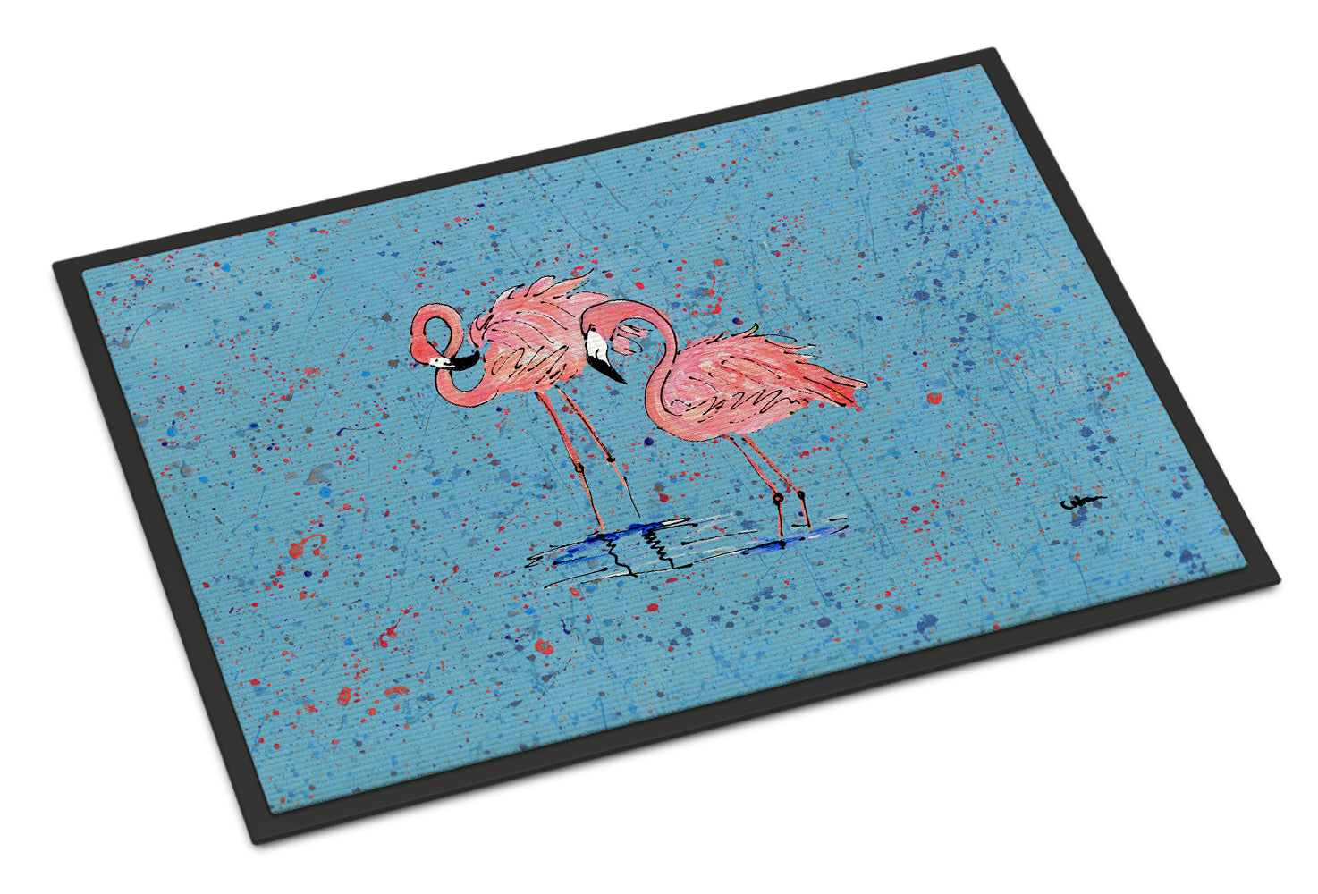 Flamingo Indoor or Outdoor Mat 18x27 8566 Doormat - the-store.com