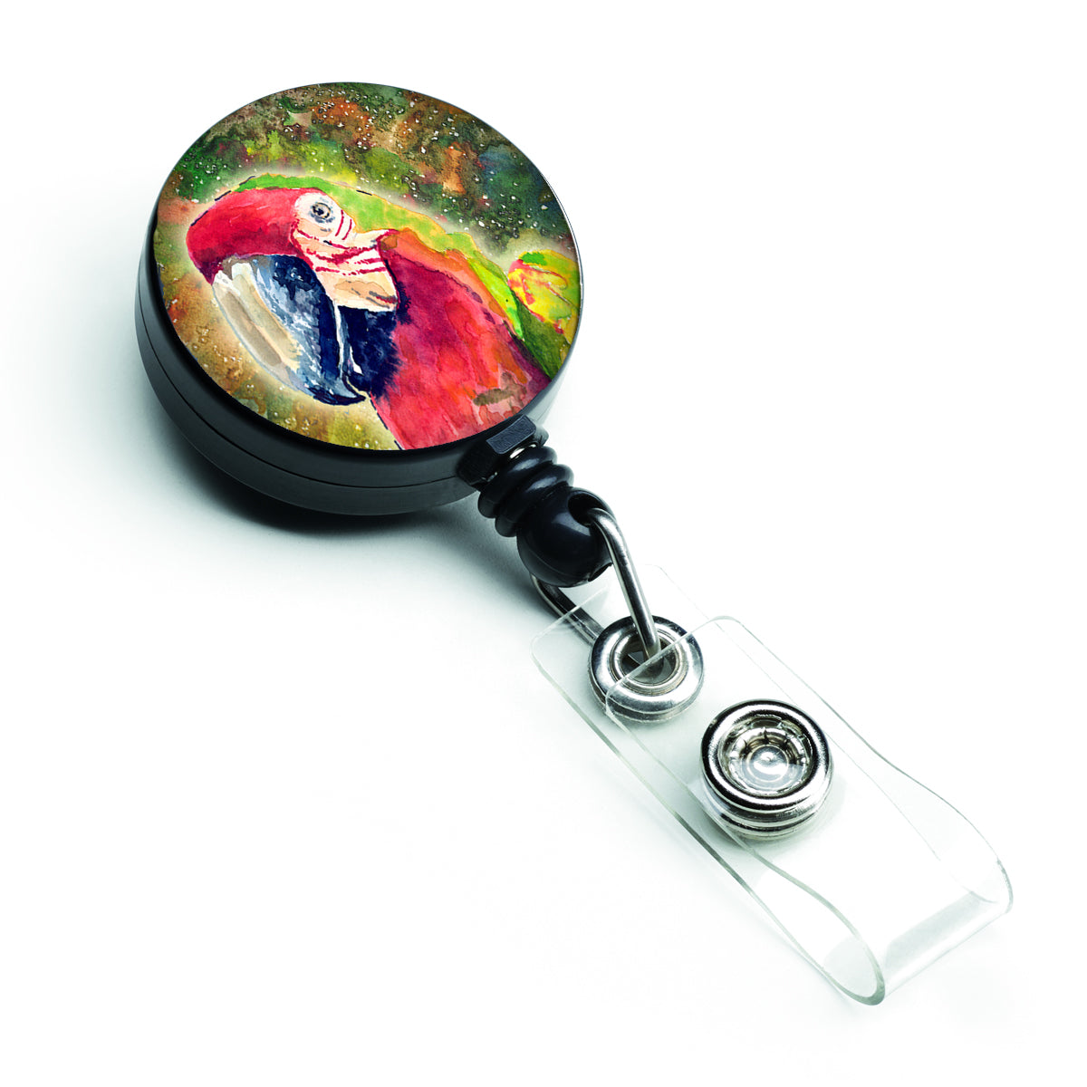 Parrot  Parrot Head Retractable Badge Reel 8601BR  the-store.com.