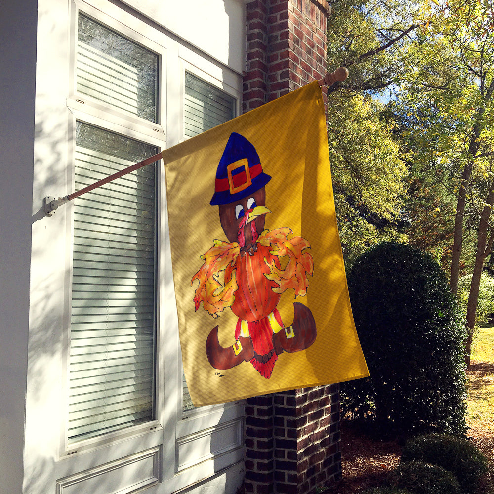 Thanksgiving Turkey Pilgrim Fleur de lis Flag Canvas House Size  the-store.com.