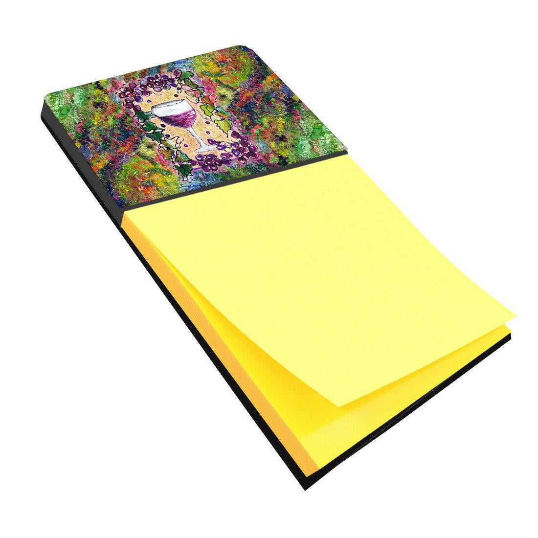 Wine Refiillable Sticky Note Holder or Postit Note Dispenser 8616SN by Caroline's Treasures