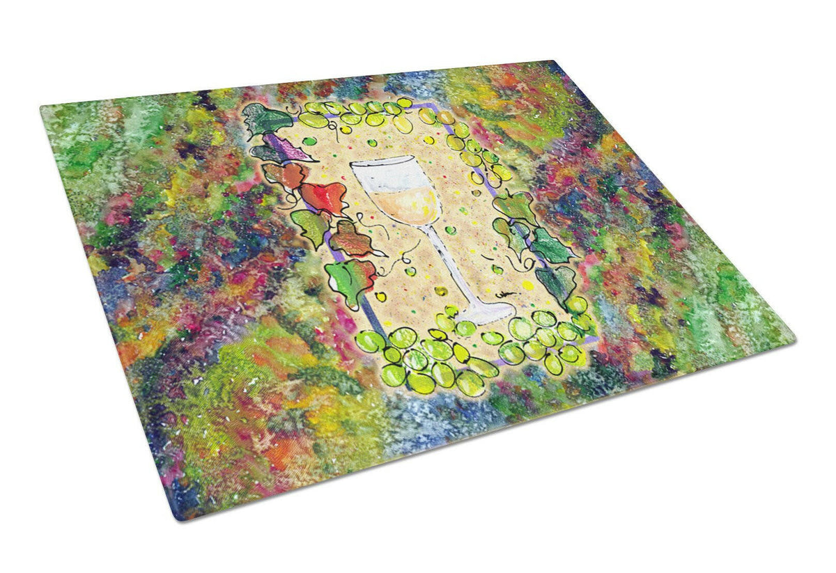 Wine  Glass Cutting Board Large by Caroline&#39;s Treasures