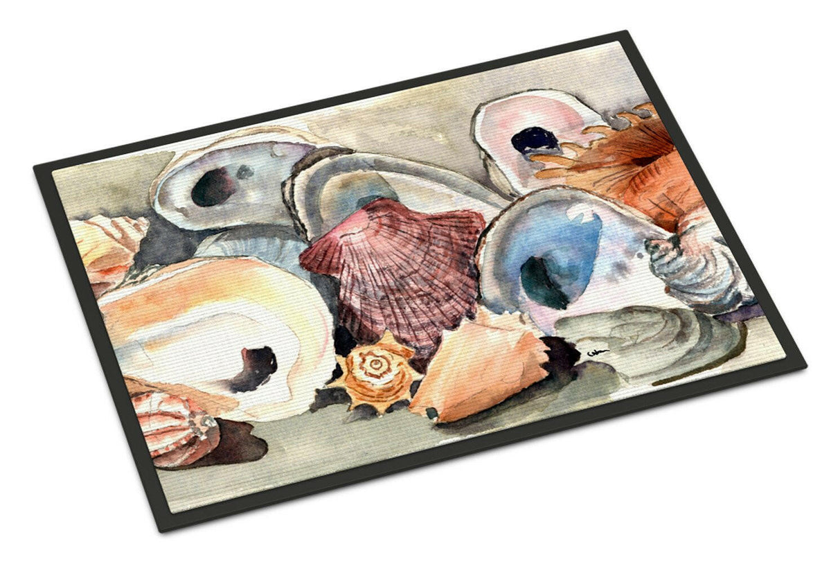 Sea Shells Indoor or Outdoor Mat 24x36 Doormat - the-store.com