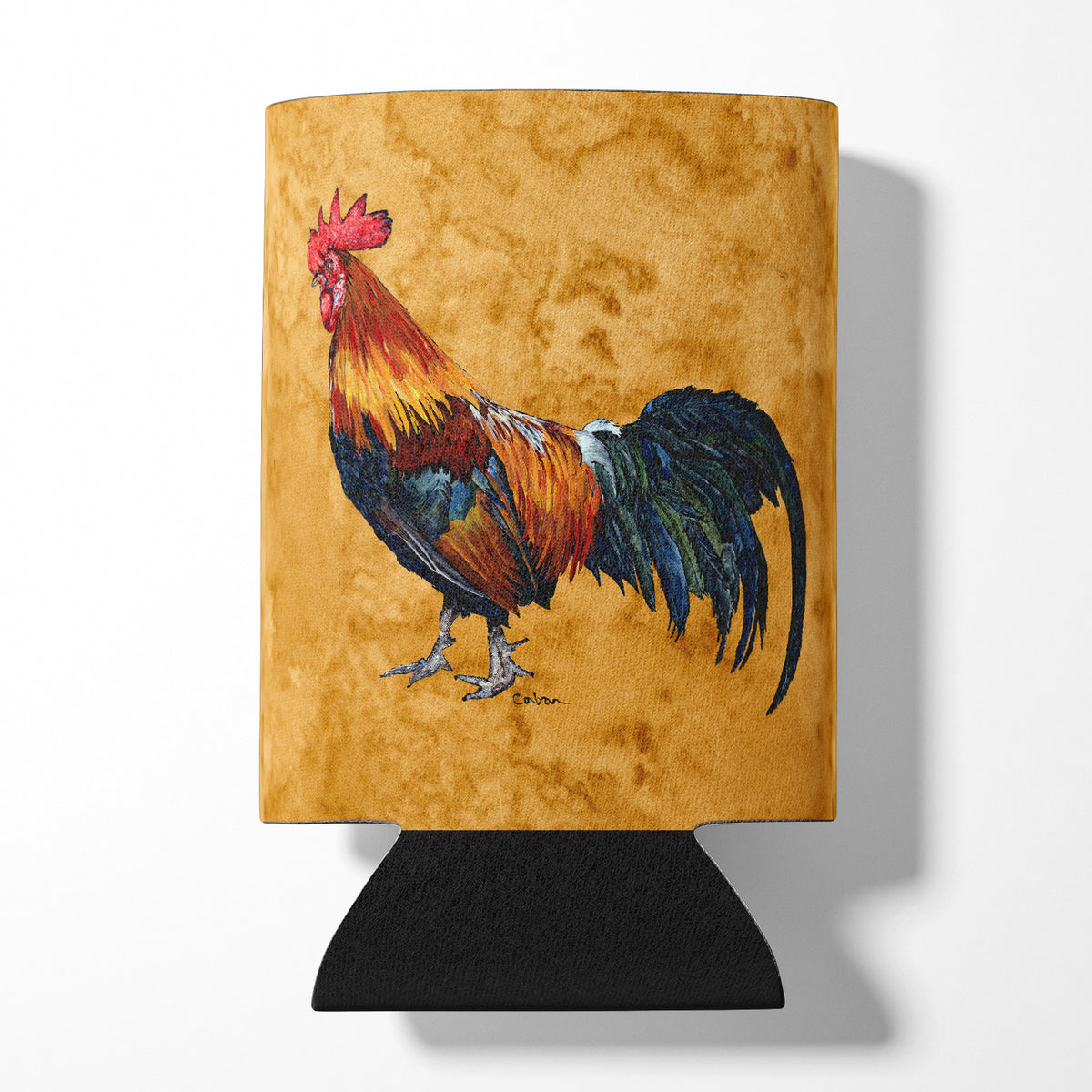 Bird - Rooster Can or Bottle Beverage Insulator Hugger.