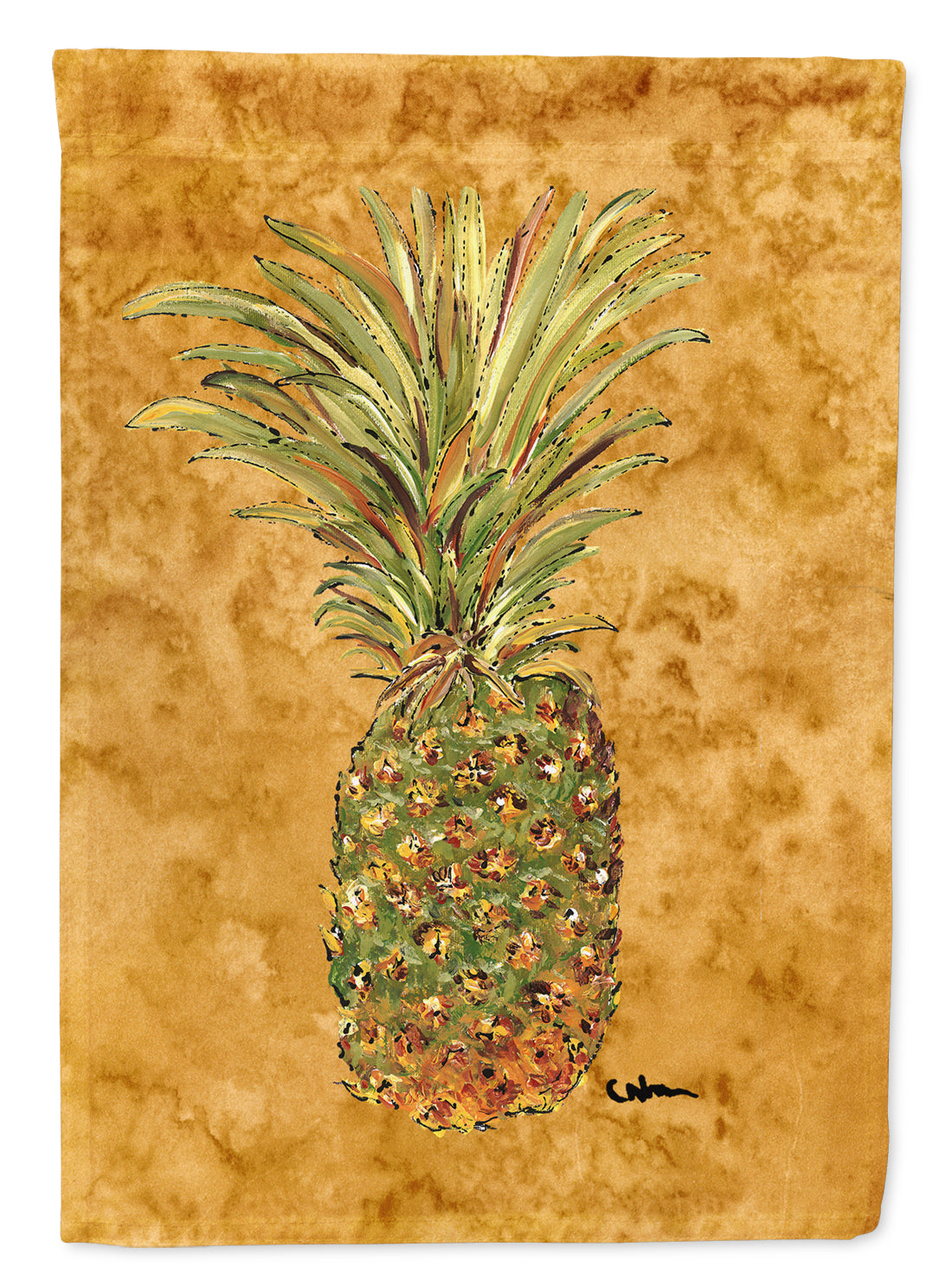 Pineapple  Flag Canvas House Size  the-store.com.