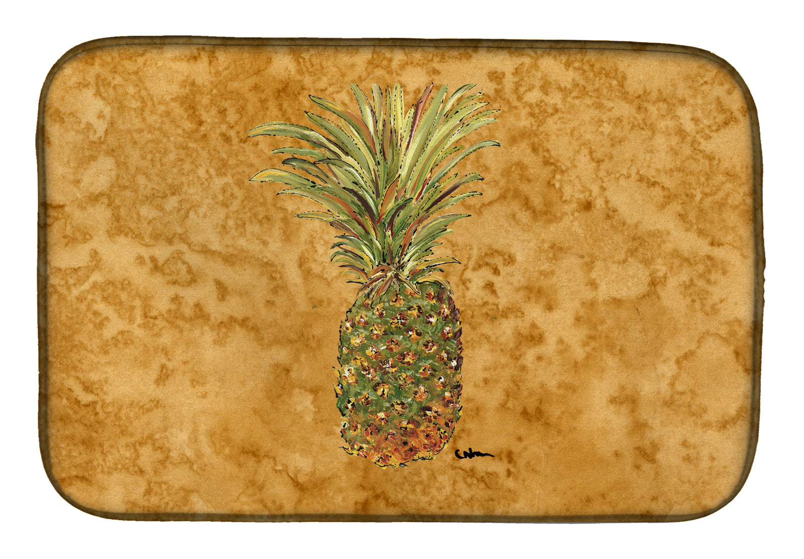 Pineapple Dish Drying Mat 8654DDM  the-store.com.