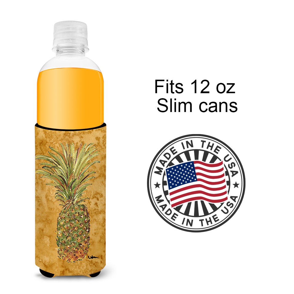 Pineapple Ultra Beverage Insulators for slim cans 8654MUK.