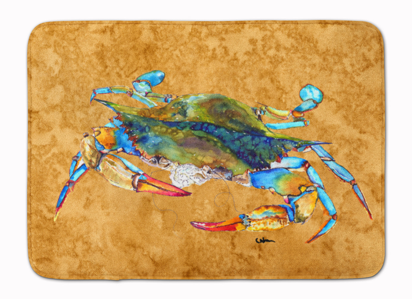 Crab Machine Washable Memory Foam Mat - the-store.com