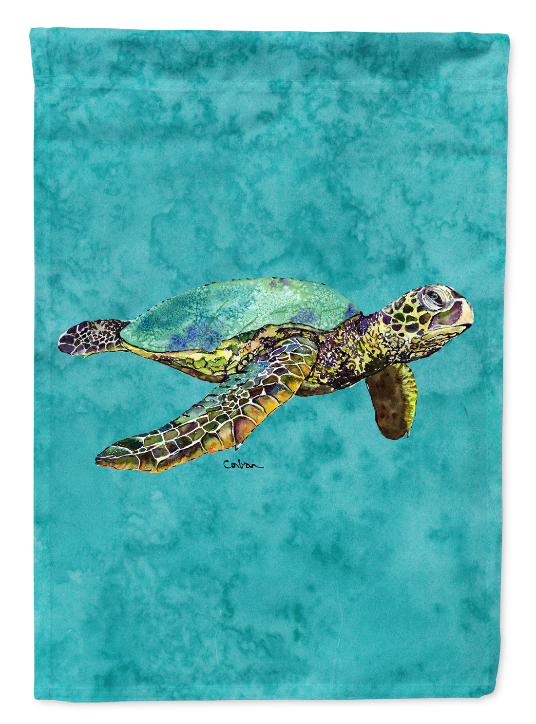 Turtle  Flag Canvas House Size  the-store.com.