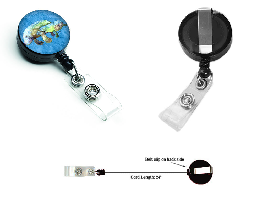 Manatee Retractable Badge Reel 8660BR  the-store.com.