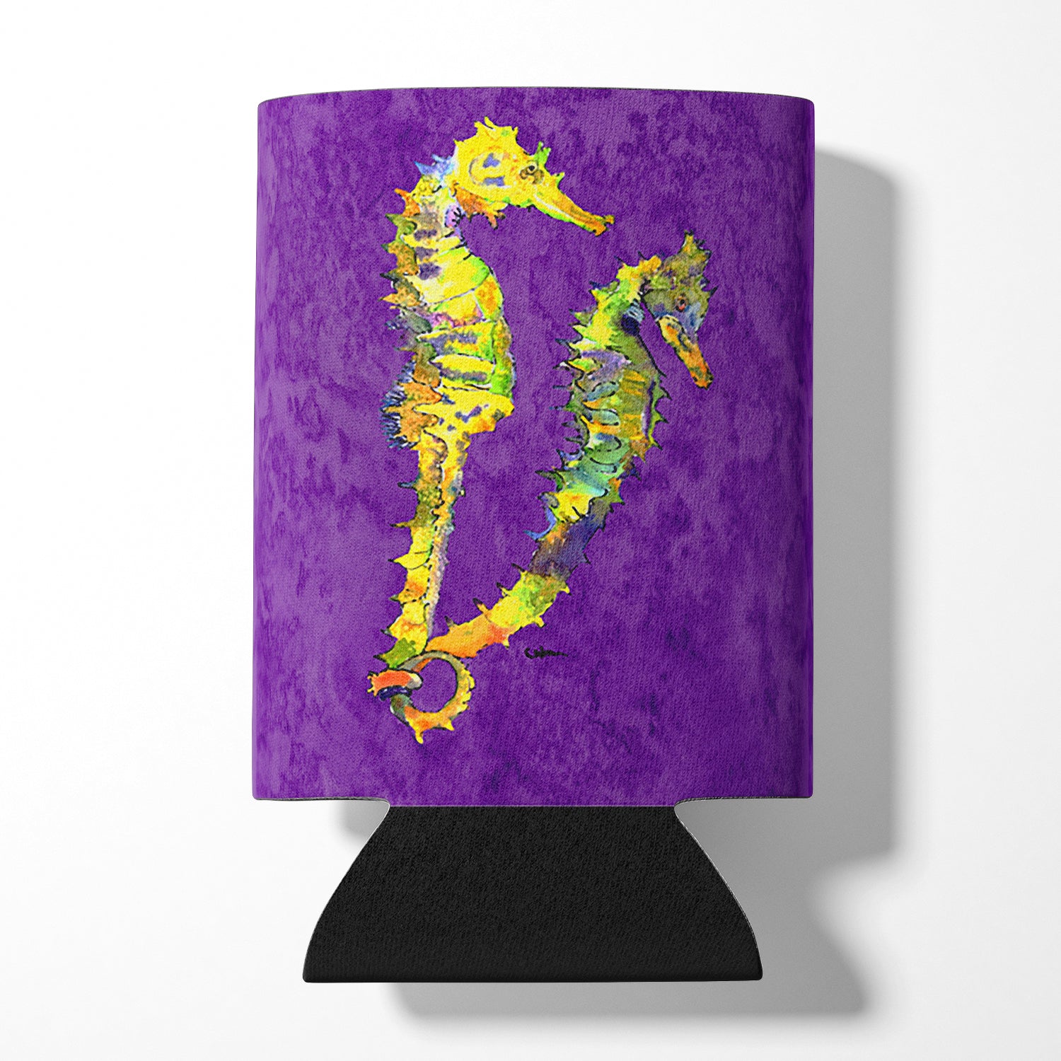 Seahorse Can or Bottle Beverage Insulator Hugger.