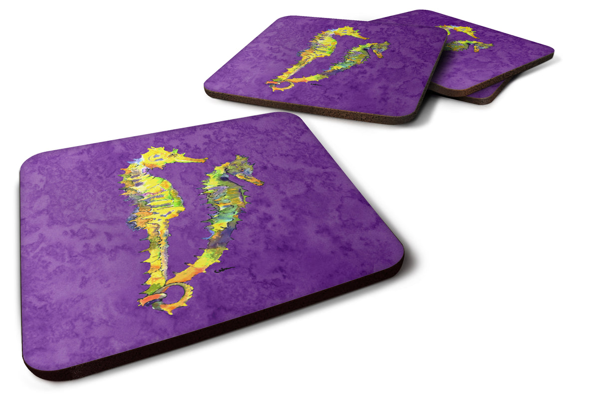 Set of 4 Seahorse  Foam Coasters - the-store.com