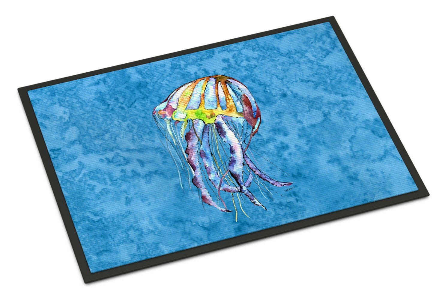 Jellyfish  Indoor or Outdoor Mat 24x36 Doormat - the-store.com