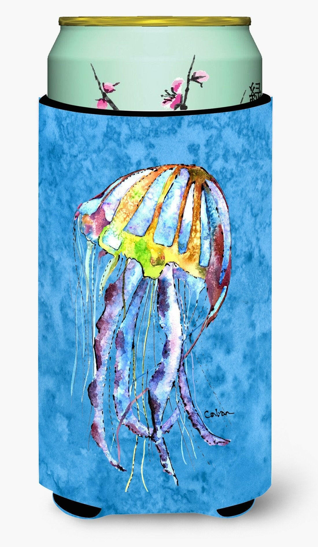 Jellyfish  Tall Boy Beverage Insulator Beverage Insulator Hugger by Caroline's Treasures